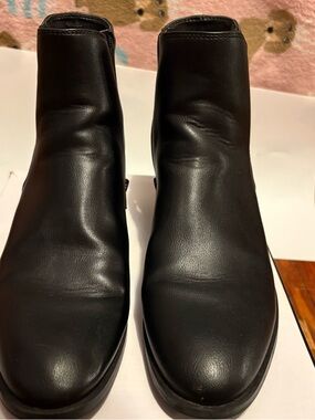 Nine West Black Leather Boots